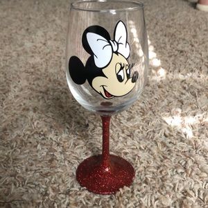 Minnie Mouse Wine Glass